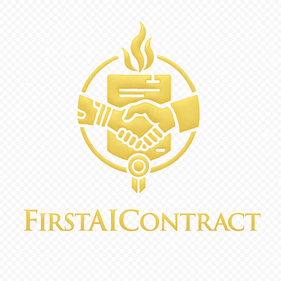 Vizual projekta FirstAIContract.com